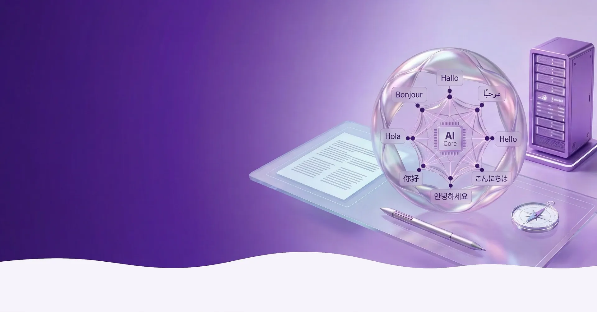 Traduction professionnelle multilingue avec intelligence artificielle