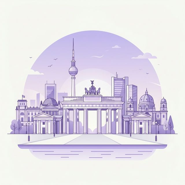 Illustration pour la traduction en Allemand